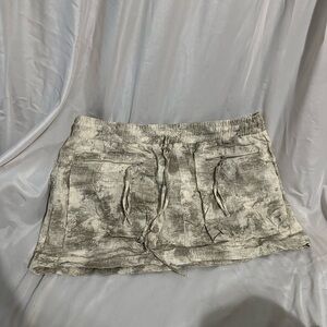 Zara Beige Textured Skirt